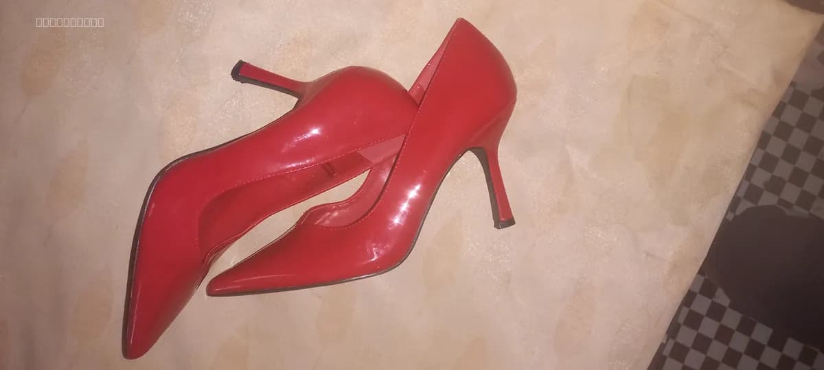 Elegant Red High Heels