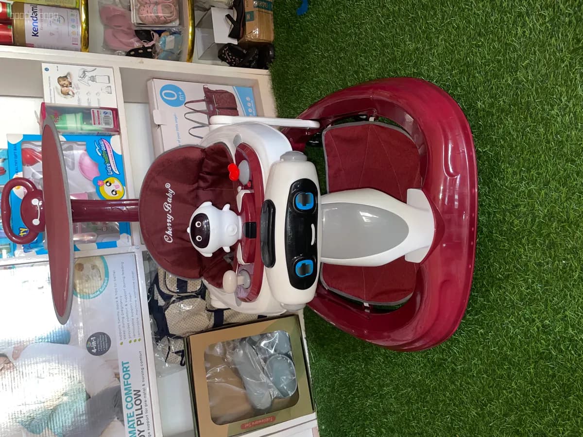 Cherry Baby Walker with Interactive Features